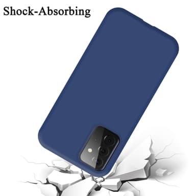 Samsung Galaxy A72 4G / 5G silikondeksel case (blå)