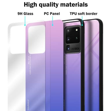 Deksel Samsung Galaxy S20 ULTRA Case Cover (svart)