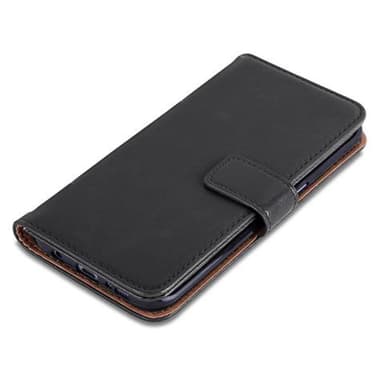 Samsung Galaxy S7 EDGE lommebokdeksel etui (svart)