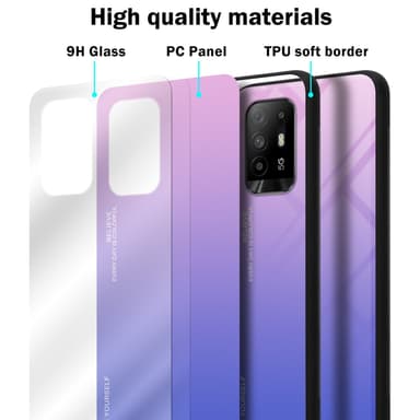 Deksel Oppo A94 5G Case Cover (svart)