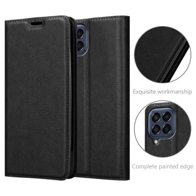 Samsung Galaxy M33 5G lommebokdeksel case (svart)