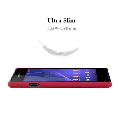 Sony Xperia E3 Hardt Deksel Cover (rød)