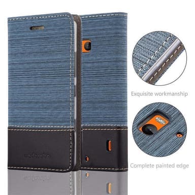 Nokia Lumia 929 / 930 lommebokdeksel etui (blå)