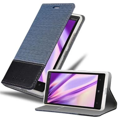 Nokia Lumia 929 / 930 lommebokdeksel etui (blå)