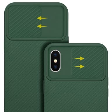 Deksel iPhone X / XS cover (grønn)