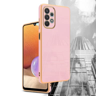 Samsung Galaxy A32 4G silikondeksel case (rosa)
