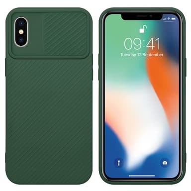 Deksel iPhone X / XS cover (grønn)