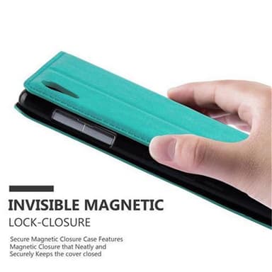 Sony Xperia Z1 lommebokdeksel case (turkis)