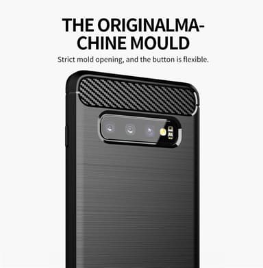 Deksel Samsung Galaxy S10 PLUS ultra slim (svart)