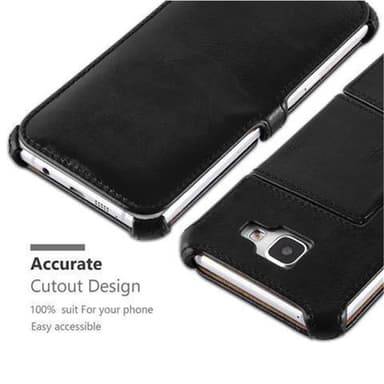 Samsung Galaxy A3 2015 lommebokdeksel case (svart)