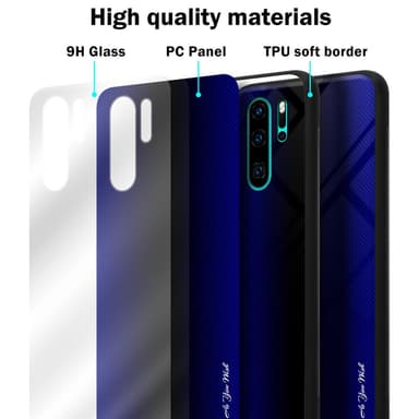 Huawei P30 PRO Deksel Case Cover (lilla)