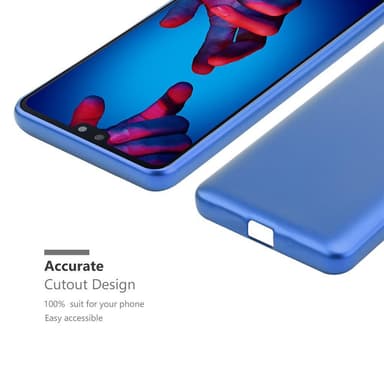 Deksel Huawei P20 Case Cover (blå)