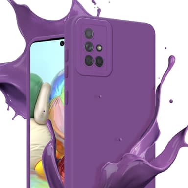 Samsung Galaxy A71 4G Deksel case (lilla)