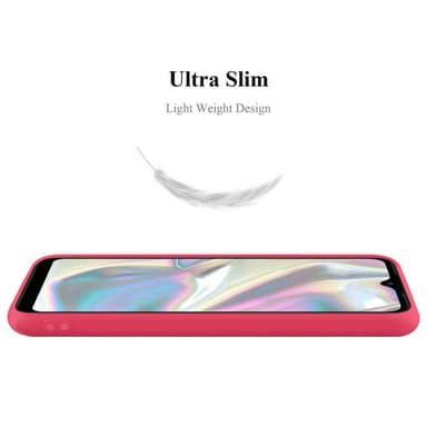 Deksel Samsung Galaxy A70e Silikon cover (rød)