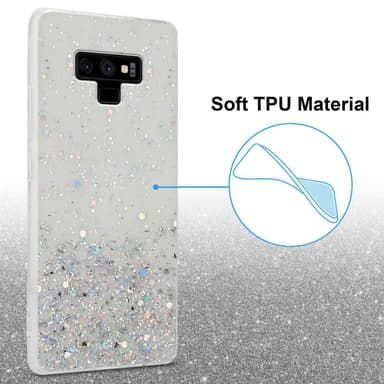 Samsung Galaxy NOTE 9 Silikondeksel Glitter