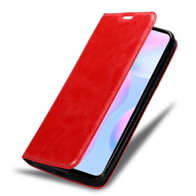 Xiaomi RedMi 9A / RedMi 9AT lommebokdeksel case (rød)