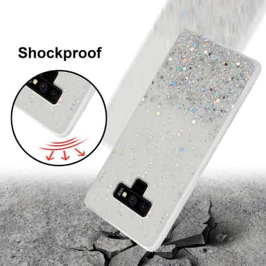 Samsung Galaxy NOTE 9 Silikondeksel Glitter