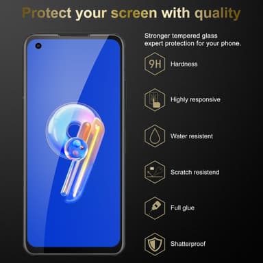 Asus ZenFone 9 Skjermbeskytter Skärmskydd