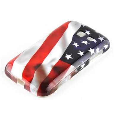 Samsung Galaxy TREND LITE Hardt Deksel Case (rød)