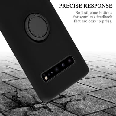 Deksel Samsung Galaxy S10 5G Ring Case (svart)