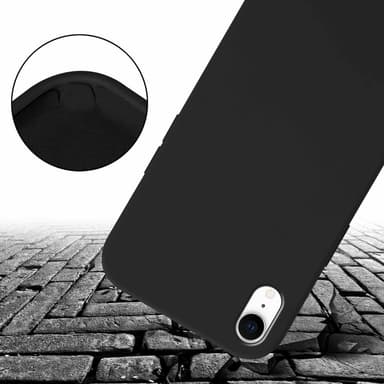 Deksel iPhone XR med Halskjede (svart)