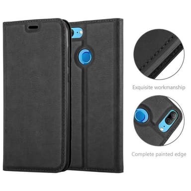 Honor 9 LITE lommebokdeksel case (svart)