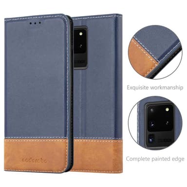 Samsung Galaxy S20 ULTRA Deksel Case Cover (blå)
