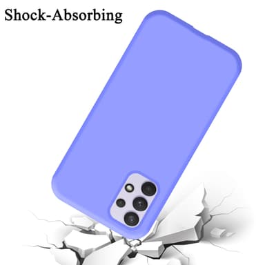 Samsung Galaxy A33 5G silikondeksel case (lilla)