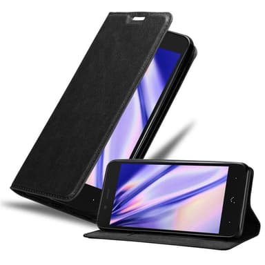 BQ Aquaris X5 PLUS lommebokdeksel case (svart)