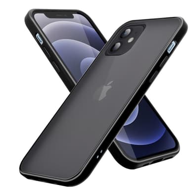 iPhone 12 / 12 PRO Deksel Case Cover (gjennomsiktig)