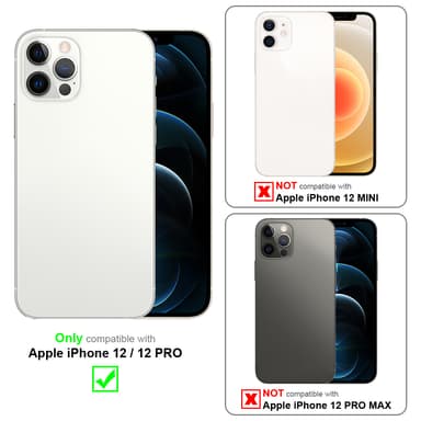 iPhone 12 / 12 PRO lommebokdeksel etui (grønn)