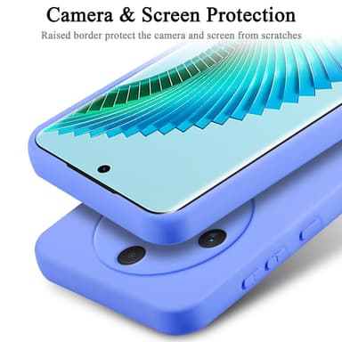 Honor Magic 6 Lite 5G silikondeksel case (Lilla)