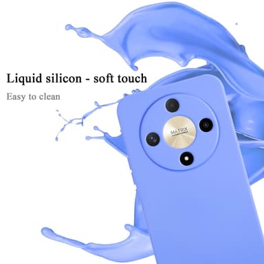 Honor Magic 6 Lite 5G silikondeksel case (Lilla)