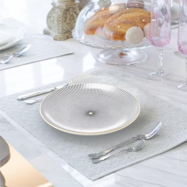 4x Porselenstallerken Tallerken Serveringsfat 15,3cm