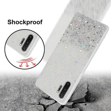 Samsung Galaxy NOTE 10 PLUS Silikondeksel Glitter