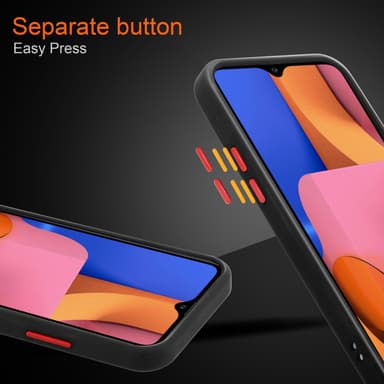 Samsung Galaxy A20s Deksel Case Cover (gjennomsiktig)