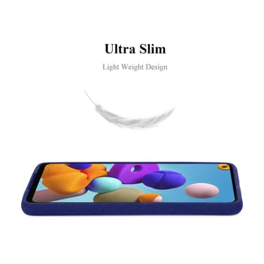 Deksel Samsung Galaxy A21s case (blå)