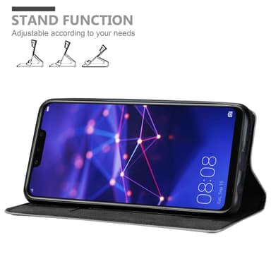 Huawei MATE 20 LITE lommebokdeksel case (grå)