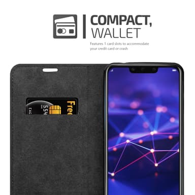 Huawei MATE 20 LITE lommebokdeksel case (grå)