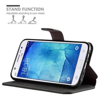 Samsung Galaxy J5 2015 lommebokdeksel etui (grå)