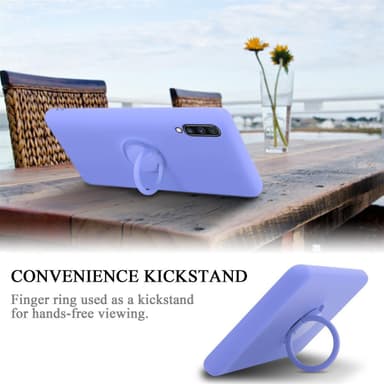 Deksel Samsung Galaxy A70 / A70s Ring Case (lilla)