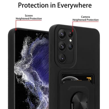 Samsung Galaxy S22 ULTRA Deksel case (Svart)
