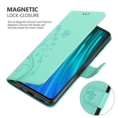 Xiaomi RedMi NOTE 8 PRO lommebokdeksel Blomster