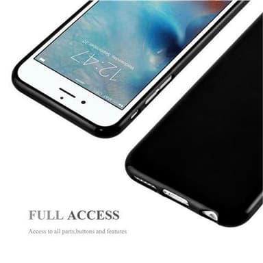 iPhone 6 / 6S Deksel Case Cover (svart)