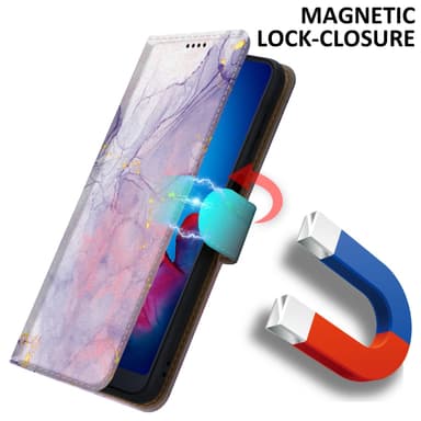 Huawei P20 lommebokdeksel etui (lilla)
