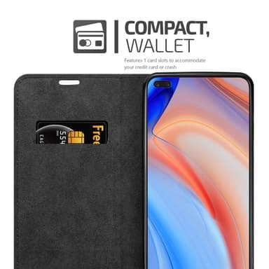 Oppo Reno4 PRO lommebokdeksel case (brun)