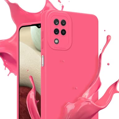 Samsung Galaxy A12 / M12 Deksel case (rød)