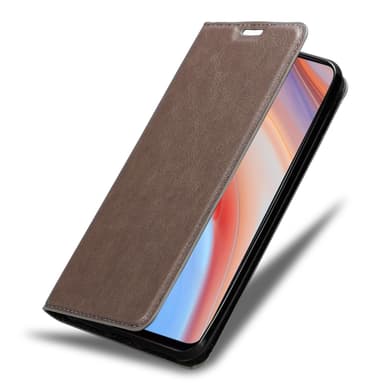 Oppo Reno4 PRO lommebokdeksel case (brun)