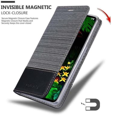 LG G8 lommebokdeksel etui (grå)