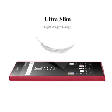 Sony Xperia Z5 Hardt Deksel Cover (rød)